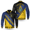 Personalized Name Freemasonry Brother Keeper Masonic 3D Baseball Jacket Size S-5XL