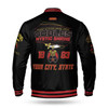 Custom Temple Name Nobles Mystic Shrine AEAONMS Freemasonry 3D Baseball Jacket Size S-5XL