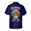 Personalized Court Name DOI Egyptian Ancient Sunset Sovereign 3D Button Down Shirt Size S-5XL