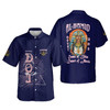 Personalized Court Name DOI Egyptian Ancient Sunset Sovereign 3D Button Down Shirt Size S-5XL