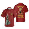 Personalized Court Name DOI Egyptian Ancient Goddess Crown of Eternity 3D Button Down Shirt Size S-5XL