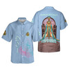 Personalized Court Name DOI Egyptian Ancient Goddess All Seeing Eye 3D Button Down Size S-5XL