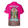 Personalized Court Name DOI Egyptian Ancient Goddess All Seeing Eye 3D Button Down Size S-5XL