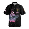 Personalized Court Name DOI Daughters Of Isis Purple Lady Shriners AEAONMS 3D Button Down Size S-5XL