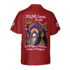 Personalized Court Name DOI Daughters Of Isis Purple Lady Shriners AEAONMS 3D Button Down Size S-5XL