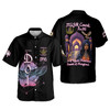 Personalized Court Name DOI Daughters Of Isis Purple Lady Shriners AEAONMS 3D Button Down Size S-5XL