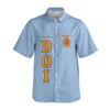 Personalized Name DOI York Rite Daughter Of Isis Masonic 3D Button Down Size S-5XL