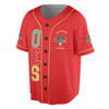 Custom Name Order of the Eastern Star Masonic Lodge OES 3D Baseball Jersey Shirt Size S-5XL