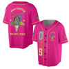 Custom Name Order of the Eastern Star Masonic Lodge OES 3D Baseball Jersey Shirt Size S-5XL