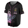 Personalized Court Name DOI Daughters Of Isis Purple Lady Shriners AEAONMS 3D Baseball Jersey Shirt Size S-5XL