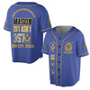 Custom Freemason Worldwide Brotherhood Mason 2B1 Ask1 357 3D Baseball Jersey Shirt Size S-5XL