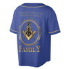 Freemason Custom Lodge Name And Number Family Secret Society 3D Baseball Jersey Shirt Size S-5XL