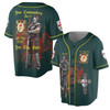 Customize Commandery Name Masonic Knights Templar Freemason 3D Baseball Jersey Shirt Size S-5XL