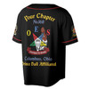 Custom Chapter Name OES Order of the Eastern Star Masonic Destined To Shine 3D Baseball Jersey Shirt Size S-5XL