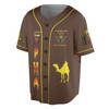 Custom Temple Name Nobles Mystic Shrine AEAONMS Pharaoh King 1893 PHA Freemasonry 3D Baseball Jersey Shirt Size S-5XL