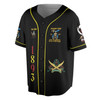 Custom Temple Name Nobles Mystic Shrine AEAONMS God of Wisom PHA Freemasonry 3D Baseball Jersey Shirt Size S-5XL