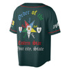 Custom Chapter Name OES Order Of The Eastern Star 1850 Electa Adah Ruth Esther Martha 3D Baseball Jersey Shirt Size S-5XL