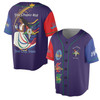 Custom Chapter Name OES Diva Sister Order Of The Eastern Color Block 3D Baseball Jersey Shirt Size S-5XL