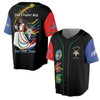 Custom Chapter Name OES Diva Sister Order Of The Eastern Color Block 3D Baseball Jersey Shirt Size S-5XL