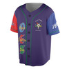 Custom Chapter Name OES Diva Sister Order Of The Eastern Color Block 3D Baseball Jersey Shirt Size S-5XL