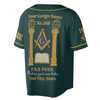 Personalized Lodge Name Freemasonry Prince Hall PHA F&AM To Be One Ask One 3D Baseball Jersey Shirt Size S-5XL