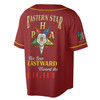 Personalized Name OES Order of Eastern Star Face ever EASTWARD toward the LIGHT 3D Baseball Jersey Shirt Size S-5XL