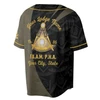 Personalized Name Past Master Emblem Square Compass F&AM PHA Freemason 3D Baseball Jersey Shirt Size S-5XL