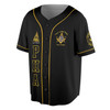 Personalized Name Prince Hall Affiliated F&AM PHA The Black Suits Freemason 3D Baseball Jersey Shirt Size S-5XL