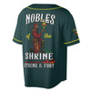 Custom Temple Name Nobles Mystic Shrine AEAONMS Known, Wise & Gallant Streng Fury 3D Baseball Jersey Shirt Size S-5XL