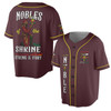 Custom Temple Name Nobles Mystic Shrine AEAONMS Known, Wise & Gallant Streng Fury 3D Baseball Jersey Shirt Size S-5XL