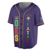 Customized Name 1850 OES FATAL Sister Eyes Mask Order Of The Eastern Star Pentagon Down 3D Baseball Jersey Shirt Size S-5XL