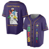 Customized Name 1850 OES FATAL Sister Eyes Mask Order Of The Eastern Star Pentagon Down 3D Baseball Jersey Shirt Size S-5XL