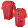 Custom Council Royal and Select Masters Freemasonry Fiat Lux 3D Baseball Jersey Shirt Size S-5XL