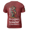Personalized Guild Name HOTC Heroines of the Templar Crusades 3D T-shirt Size S-5XL