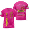 Personalized Court Name Order of the Cyrene Crusaders Royal Lady 3D T-shirt Size S-5XL