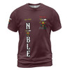 Custom Temple Name Nobles Mystic Shrine AEAONMS Known, Wise Gallant Streng & Fury 3D T-shirt Size S-5XL