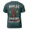 Custom Temple Name Nobles Mystic Shrine AEAONMS Known, Wise Gallant Streng & Fury 3D T-shirt Size S-5XL