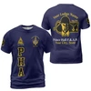Personalized Name Prince Hall Affiliated F&AM PHA The Black Suits Freemason 3D T-shirt Size S-5XL