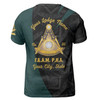 Personalized Name Past Master Emblem Square Compass F&AM PHA Freemason 3D T-shirt Size S-5XL