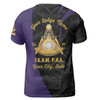 Personalized Name Past Master Emblem Square Compass F&AM PHA Freemason 3D T-shirt Size S-5XL