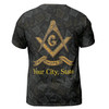 Customize Name Lodge Name Masonic Letter G Faith Hope Charity Pattern Seamless Freemasonry 3D T-shirt Size S-5XL