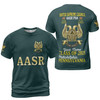 Custom Name, Number Scottish Rite Eagle Wings 33 Degree AASR PHA Freemasonry 3D T-shirt Size S-5XL