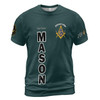 Personalized Lodge Name Raised Differntly F&AM PHA Prince Hall Affiliation Freemasonry 3D T-shirt Size S-5XL