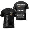 Personalized Lodge Name Raised Differntly F&AM PHA Prince Hall Affiliation Freemasonry 3D T-shirt Size S-5XL