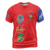 Custom Chapter Name OES Diva Sister Order Of The Eastern Color Block 3D T-shirt Size S-5XL