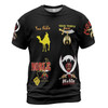 Personalized Temple Name Nobles Mystic Shrine AEAONMS Desert Pyramid Freemasonry 3D T-shirt Size S-5XL