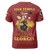 Personalized Temple Name Nobles Mystic Shrine AEAONMS Desert Pyramid Freemasonry 3D T-shirt Size S-5XL