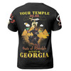 Personalized Temple Name Nobles Mystic Shrine AEAONMS Desert Pyramid Freemasonry 3D T-shirt Size S-5XL
