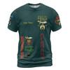 Custom Temple Name Nobles Mystic Shrine AEAONMS Warrior Freemasonry 3D T-shirt Size S-5XL