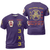 Custom Name Holy Royal Arch Masonry York Rite Masonic 3D T-shirt Size S-5XL